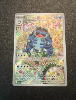 Pokemon TCG Black Bolt Seismitoad #105/086 Mint Condition, 2025 English Edition - Image 2