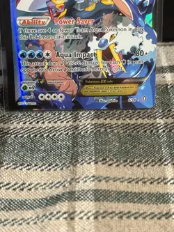 TEAM AQUA'S KYOGRE EX 2015 POKEMON XY DOUBLE CRISIS RARE HOLO 6/34 NM/M - Image 4