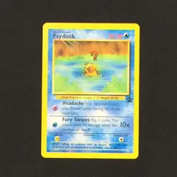 1999 Pokemon  Black Star Promo Card #20 Psyduck Excellent Unplayed - Image 10