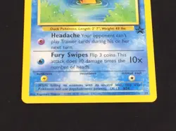 1999 Pokemon  Black Star Promo Card #20 Psyduck Excellent Unplayed - Image 4