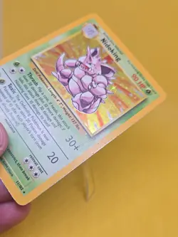 PokÃ©mon TCG Nidoking Base Set Holo Unlimited Rare Card 11/102 - Image 3