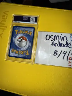 PokÃ©mon Eevee TCG Prismatic Evolutions Black Star Promo Card 174 PSA 9 Mint - Image 3