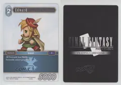 2016 Final Fantasy Trading Card Game: Opus 2 Collection Edward #031C 1i3 - Image 3