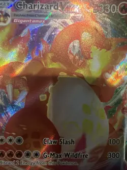 PokÃ©mon VMAX Charizard Trading Card - Claw Slash, G-Max Wildfire - Image 1