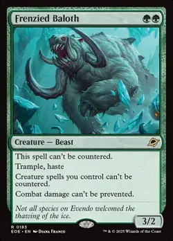 FOIL Frenzied Baloth - Edge of Eternities - EOE MTG - Image 1