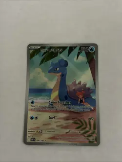Pokemon TCG: Misty's Lapras 194/182 Destined Rivals Illustration Rare NM - Image 1