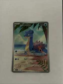 Pokemon TCG: Misty's Lapras 194/182 Destined Rivals Illustration Rare NM - Image 2