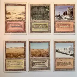 MTG Revised 3rd Ed Complete Full Set 306 Magic the Gathering 1994 Dual Land NM/M - Image 1