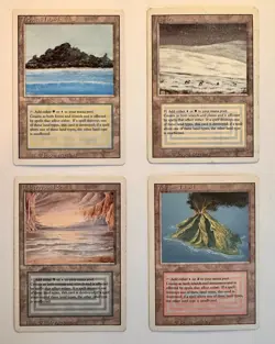 MTG Revised 3rd Ed Complete Full Set 306 Magic the Gathering 1994 Dual Land NM/M - Image 3