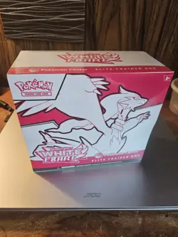 Pokemon Center White Flare Elite Trainer Box ETB (tear in shrink wrap) SHIPS NOW - Image 1