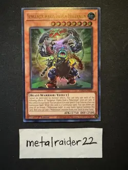 Yugioh Sengenjin Wakes from a Millennium INFO-EN001 Near Mint 1st Edition - Image 1