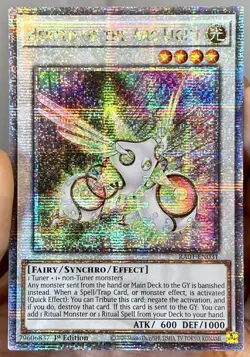 Yugioh 1xCopy Herald of the Arc Light RA01-EN031 Quarter Century Secret Rare NM - Image 1