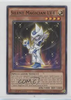 Silent Magician LV4 1st Ed. YuGiOh Duelist Pack: Rivals of the Pharoah 06pr - Image 1