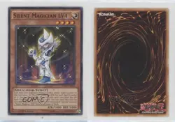 Silent Magician LV4 1st Ed. YuGiOh Duelist Pack: Rivals of the Pharoah 06pr - Image 3