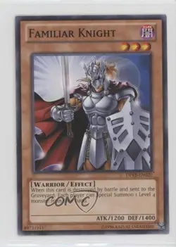 Familiar Knight Unlimited YuGiOh Seto Kaiba Duelist Pack #DPKB-EN020 2010 06pr - Image 1