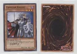 Familiar Knight Unlimited YuGiOh Seto Kaiba Duelist Pack #DPKB-EN020 2010 06pr - Image 3