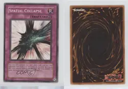 Spatial Collapse Unlimited YuGiOh Invasion of Chaos #IOC-051 2004 0xr2 - Image 3