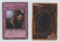 Trap Hole Unlimited YuGiOh Starter Deck Kaiba Evolution #SKE-042 2004 0h3w - Image 3