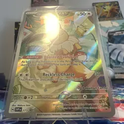Pokemon TCG Eevee SVP 173 Pokemon Center Stamped Black Star Promo Card - NM - Image 2