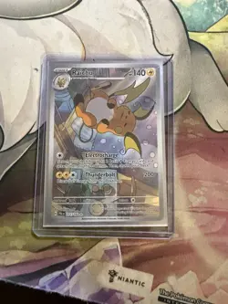 2023 PokÃ©mon Sv02: Paldea Evolved Raichu Holo Illustration Card 211/193 NM - Image 1