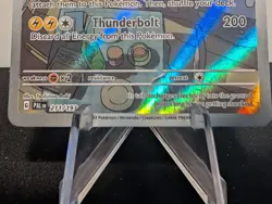 2023 PokÃ©mon Sv02: Paldea Evolved Raichu Holo Illustration Card 211/193 NM - Image 4