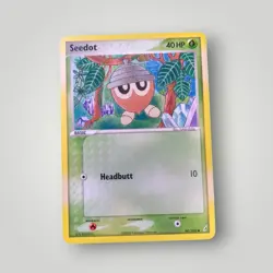 Seedot 60/100 Common | Ex Crystal Guardians | Pokemon Card - Image 1