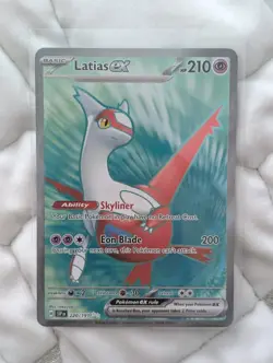 Pokemon Latias EX Surging Sparks Ultra Rare Holo Card #220/191 Near Mint - Image 1