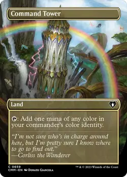Command Tower - Extended Art CMM LP MTG - Image 1