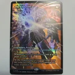 The Endstone (Showcase) 365 NM Foil MTG Edge of Eternities Magic - Image 1