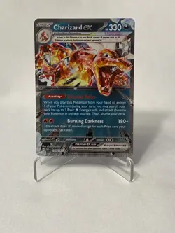 Pokemon Charizard ex  125/197 Stamped Play Promo  Prize Pack Series  - Image 1