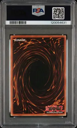 2003 Yugioh! Magicians Force Dark Magician Girl 1st Edition Secret Rare PSA 6 - Image 2