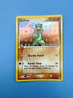 Machop 64/101 Pokemon Hidden Legends Reverse Energy Symbol Holo NM-Mint - Image 1