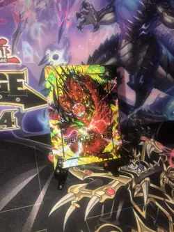 Snake-Eyes Vengeance Dragon Full Art Holographic & Magnetic Yugioh Field Center - Image 1