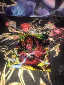 Snake-Eyes Vengeance Dragon Full Art Holographic & Magnetic Yugioh Field Center - Image 10