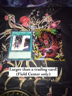 Snake-Eyes Vengeance Dragon Full Art Holographic & Magnetic Yugioh Field Center - Image 12