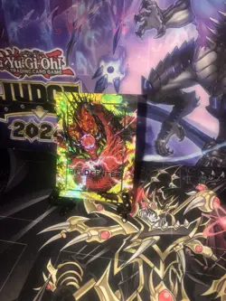Snake-Eyes Vengeance Dragon Full Art Holographic & Magnetic Yugioh Field Center - Image 4