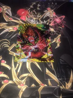 Snake-Eyes Vengeance Dragon Full Art Holographic & Magnetic Yugioh Field Center - Image 5