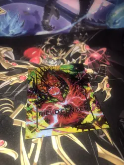 Snake-Eyes Vengeance Dragon Full Art Holographic & Magnetic Yugioh Field Center - Image 9