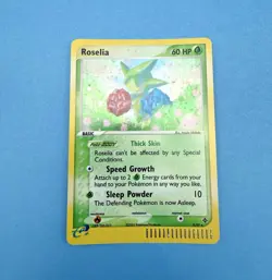 Roselia 9/97 Pokemon EX Dragon WOTC E-Reader NM-Mint - Image 1