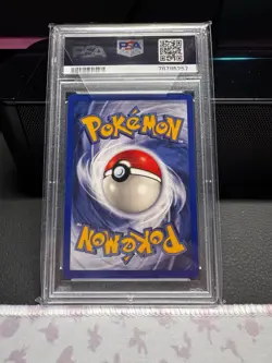1999 Pokemon Base Set 1st Edition Ponyta 060/102 PSA 6 (Shadowless) - Image 2