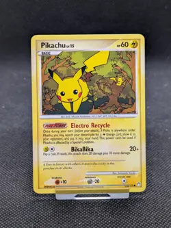 Pikachu 94/123 Diamond & Pearl Mysterious Treasures Pokemon Card LP-NM - Image 1