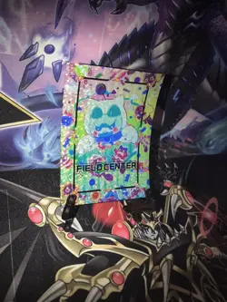 Yummy â˜† Snatchy Full Art Holographic & Magnetic Yugioh Field Center - Image 1