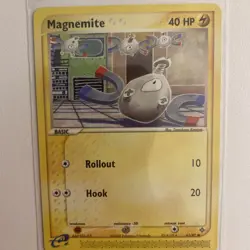 Pokemon TCG Magnemite Card 61/97 Dragon Regular LP Condition - Image 1