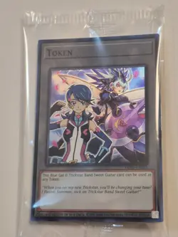 Yugioh Blue Gal & Trickstar Duelist's Advance Token TKN5-EN031 SEALED! - Image 2