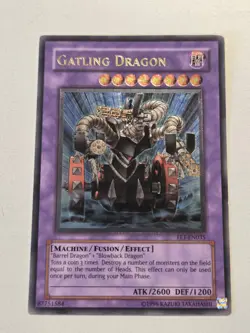 Gatling Dragon FET-EN035 Ultimate Rare Yugioh Flaming Eternity Unlimited UTR - Image 1