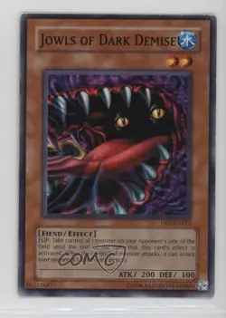 Jowls of Dark Demise YuGiOh Beginning 2 #DB2-EN212 2005 00lk - Image 1