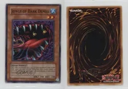 Jowls of Dark Demise YuGiOh Beginning 2 #DB2-EN212 2005 00lk - Image 3