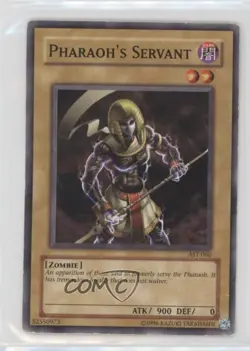 Pharaoh's Servant Unlimited YuGiOh Ancient Sanctuary #AST-060 2004 0nr3 - Image 1