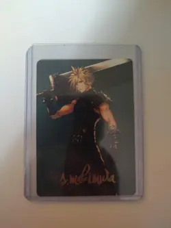 Ex-Soldier Cloud MTG Card Final Fantasy Art Series 50/53 With Topload Sleeve - Image 3