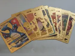Pokémon Gold Foil Card Lot of 10 Charizard Near Mint (Pokemon TCG) Charizard Lot - Image 1